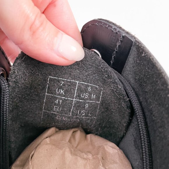 Dr. Martens Black 1490 Smooth Leather Mid-Calf Lace Up Combat Boot Womens Size 9 - Picture 12 of 12